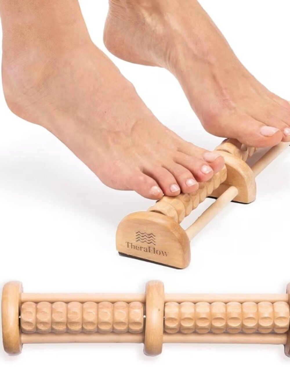 TheraFlow Small Dual Foot Massager for Neuropathy NWOT